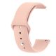 MYBANDZ Curea de ceas din silicon cu cataramă cu bilă /pudră/ 18mm