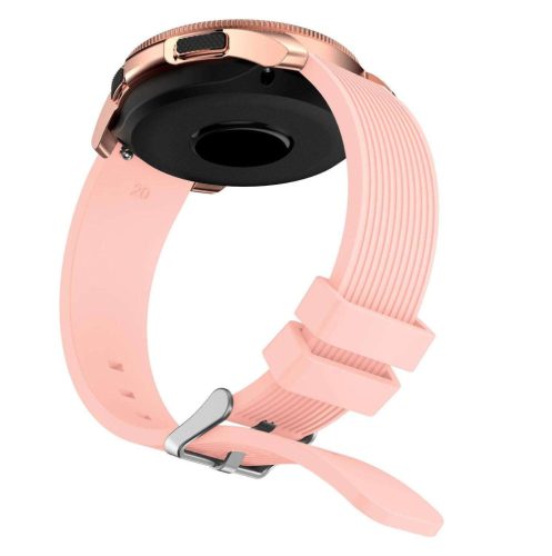 Mybandz Curea de ceas din silicon cu dungi/praf/20 mm 