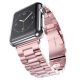 Curea Apple Watch metalică clasică / roz-roz/ 40/41/42 mm