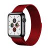 Curea Apple Watch metalică Milano / roșu/ 40/41/42 mm