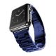 Curea Apple Watch metalică clasică /albastru/ 44/45/46/49 mm