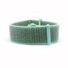 MYBANDZ Curea de ceas elastică textil cu Velcro - verde mentă/ 20mm