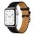 Curea Apple Watch din piele /negru/ 44/45/46/49 mm