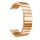MYBANDZ Curea de ceas metalică cu ochi de lanț  / rosegold / 20mm