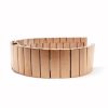 MYBANDZ Curea de ceas metalică cu ochi de lanț  / rosegold / 20mm