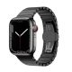 Curea Apple Watch metalică cu lanț /negru/ 44/45/46/49 mm