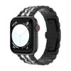 Curea de ceas metalică “Pearlmaster” cu lanț /negru - argintiu/ 42/44/45/49 mm