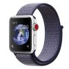 Curea Apple Watch elastică  / albastru fildeș/ 44/45/46/49 mm