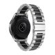MYBANDZ Brățară clasică / argintiu - negru/ 22mm