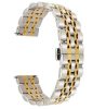 MYBANDZ Curea de ceas metalică cu lanț Jubilee - argintiu - auriu/ 22mm