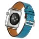 Curea Apple Watch din piele /albastru/ 40/41/42 mm