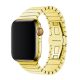 Curea Apple Watch metalică cu lanț / aur / 40/41/42 mm