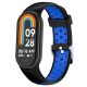 Mybandz-Mi Band 8-Brățară de ceas din silicon respirabil/negru-albastru