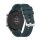 MYBANDZ Curea de ceas silicon de sport - verde închis/ 22mm