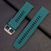 MYBANDZ Curea de ceas silicon de sport - verde închis/ 22mm