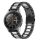 MYBANDZ Brățară clasică / negru - argintiu/ 22mm