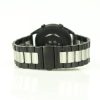 MYBANDZ Brățară clasică / negru - argintiu/ 22mm