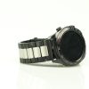 MYBANDZ Brățară clasică  / negru - argintiu/ 20mm