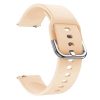 MYBANDZ Curea silicon cu cataramă metalică /roz pudră/ 20mm