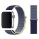 Curea Apple Watch elastică /albastru-galben/ 40/41/42 mm