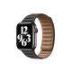 Curea Apple Watch magnetică din piele din două piese / negru/ 40/41/42 mm