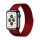 Curea Apple Watch metalică Milano / roșu/ 44/45/46/49 mm