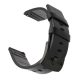 MYBANDZ Curea de ceas din piele premium italiană / negru / 22mm