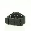 MYBANDZ Curea de ceas din piele premium italiană / negru / 22mm