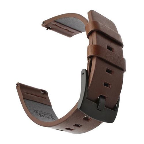 MYBANDZ Curea din piele premium Italia / maro / 22mm