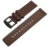 MYBANDZ Curea din piele premium Italia / maro / 22mm