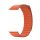 Curea Apple Watch magnetică din piele  /orange/ 44/45/46/49 mm