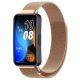 MYBANDZ Huawei Band 8-9 Milan curea de ceas din metal magnetic / aur roz