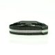 MYBANDZ Mi Band 5/6 - Curea de ceas metalică Milano - negru - argintiu