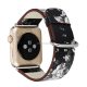 Curea Apple Watch cu model floral 40/41/42 mm
