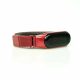 MYBANDZ Mi Band 3/4 - Curea de ceas metalică Milano - roșu