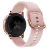 MYBANDZ Curea de ceas din silicon cu cataramă metalică /pink/ 22mm