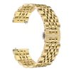 MYBANDZ Curea de ceas metalică cu lanț Jubilee - auriu/ 20mm
