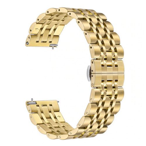 MYBANDZ Curea de ceas metalică cu lanț Jubilee - auriu/ 20mm