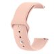 MYBANDZ Curea de ceas din silicon cu cataramă cu bilă /pudră/ 22mm