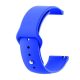 MYBANDZ Curea de ceas din silicon cu cataramă cu bilă /albastru/ 20mm