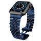 Curea de ceas metalică Apple Watch “Jubilee” cu lanț /royal blue/ 44/45/46/49 mm