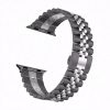 Curea de ceas metalică Apple Watch “Jubilee” cu lanț /negru - argintiu/ 40/41/42 mm
