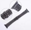 Curea de ceas metalică Apple Watch “Jubilee” cu lanț /negru - argintiu/ 40/41/42 mm