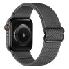 Curea de ceas elastică reglabilă Apple Watch din textil / gri/ 40/41/42 mm