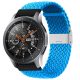MYBANDZ Curea de ceas împletită reglabilă / albastru deschis / 22mm