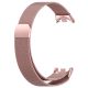 MYBANDZ Mi Band 8 - Curea de ceas metalică Milano - roz - auriu