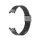 MYBANDZ Mi Band 8 - Curea de ceas din metal cu cataramă Milano - Negru