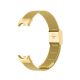 MYBANDZ Mi Band 8 - Curea de ceas din metal cu cataramă Milano - aurie