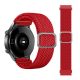 MYBANDZ Curea de ceas reglabilă elastică textil / roșu/ 20mm