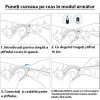 MYBANDZ  Curea ceas reglabilă textil elastic /roz pudră/ 20mm